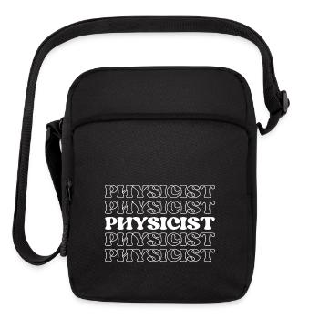 Physicist Scientist Natural Philosopher Science - Upright Crossbody Bag - black - Front