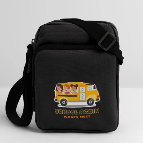 first day of school outfit- school again - Upright Crossbody Bag