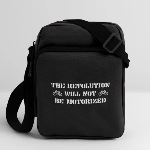 The Revolution Will Not Be Motorized - Upright Crossbody Bag