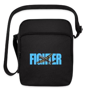 P-47 Thunderbolt - Upright Crossbody Bag - black - Front