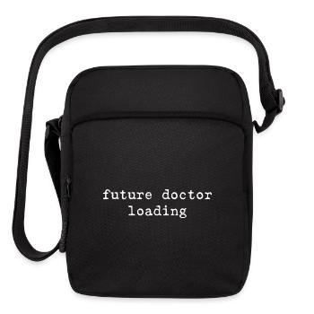 Future Doctor Loading Doctor in Progress Medical S - Upright Crossbody Bag - black - Front
