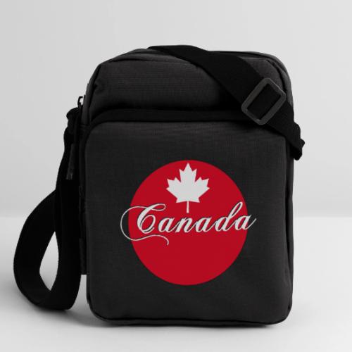 Canada in red and white - Upright Crossbody Bag