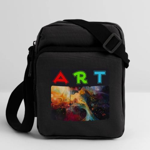 Waves of Art - Upright Crossbody Bag