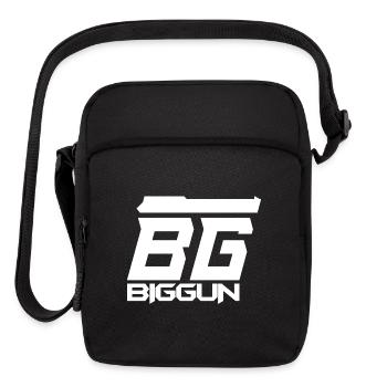 biggunlogo - Upright Crossbody Bag - black - Front