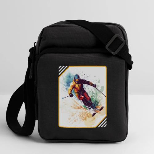 Winter Skiing Escape - Upright Crossbody Bag