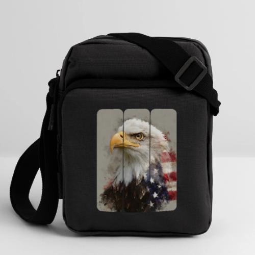 USA: Eagle of the Free - Upright Crossbody Bag