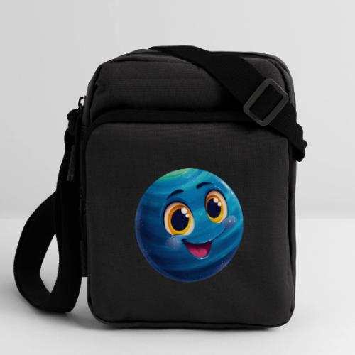 Smiling Blue Planet - Upright Crossbody Bag
