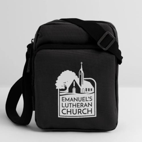 Single Vertical white2 - Upright Crossbody Bag