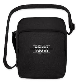 Youth Progression Design - Upright Crossbody Bag - black - Front
