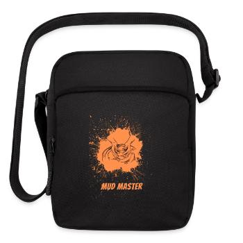 Mud Master - Upright Crossbody Bag - black - Front