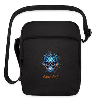 Space T-shirt - Upright Crossbody Bag - black - Front