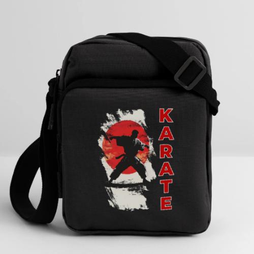 Karate: the spirit of discipline - Upright Crossbody Bag