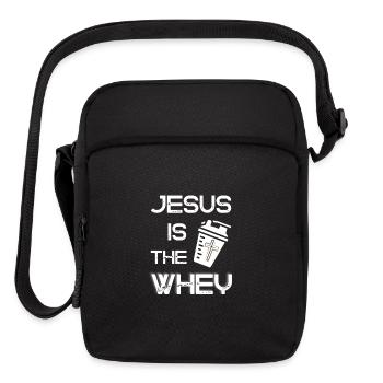 Jesus is the Way Religious Statement - Upright Crossbody Bag - black - Front