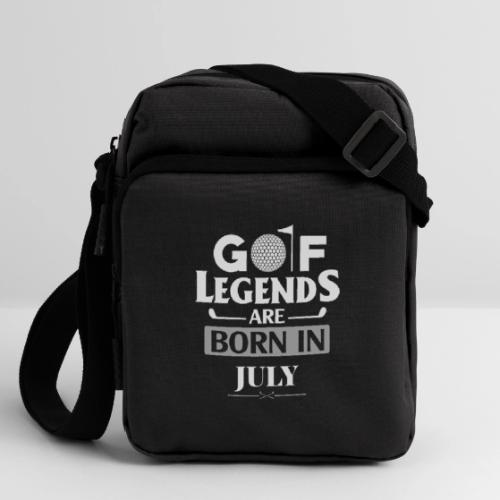 Golf Legends Born In July - Birthday Golf Gift Tee - Upright Crossbody Bag
