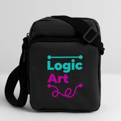 Art vs Logic - Upright Crossbody Bag