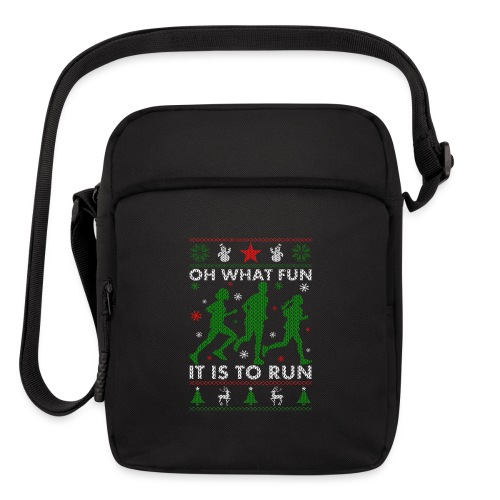 Oh What Fun It Is To Run - Upright Crossbody Bag