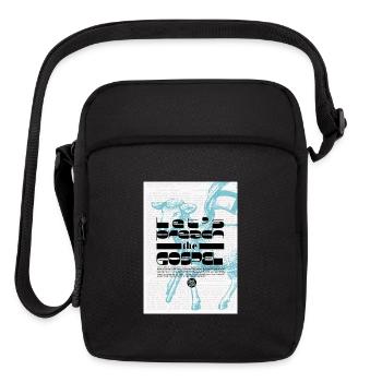 Lets Preach the Gospel - Upright Crossbody Bag - black - Front