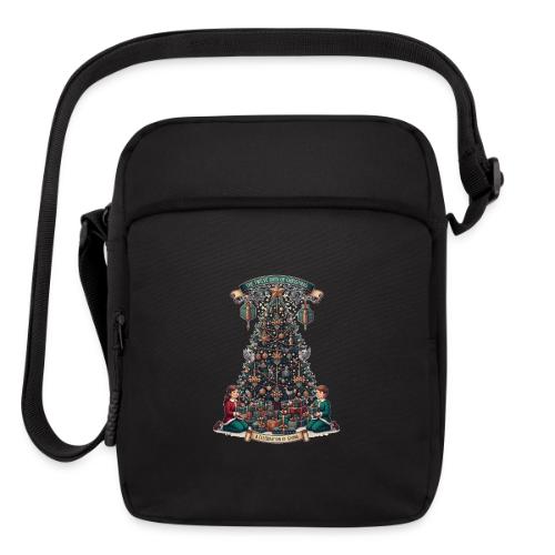 Twelve Days of Christmas T-Shirt - Upright Crossbody Bag