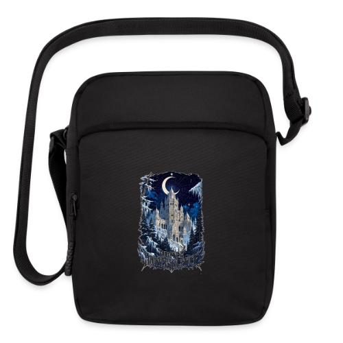 Celestial Winter Temple T-Shirt - Upright Crossbody Bag