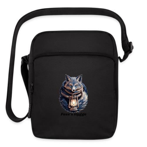 Hygge Ember Fox T-Shirt - Upright Crossbody Bag
