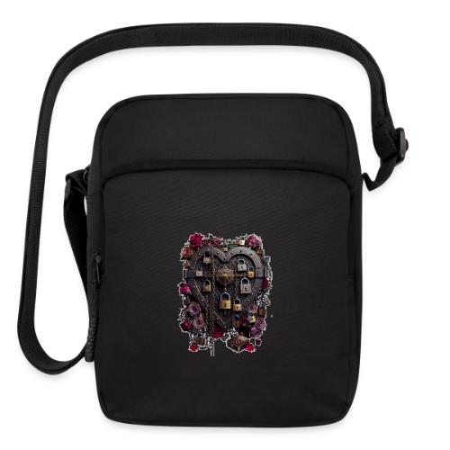 My Heart Permanently on Vacation T-Shirt - Upright Crossbody Bag