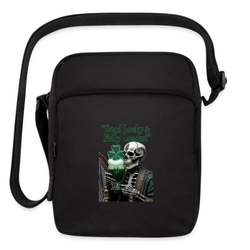 Lucky Skeleton Stout T-Shirt - Upright Crossbody Bag