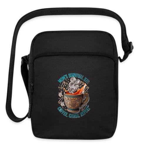 Mom's Survival Kit Tee | Coffee Chaos - Upright Crossbody Bag