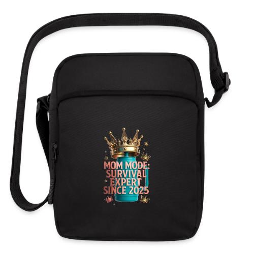 Mom Mode Survival Expert Tee - Upright Crossbody Bag