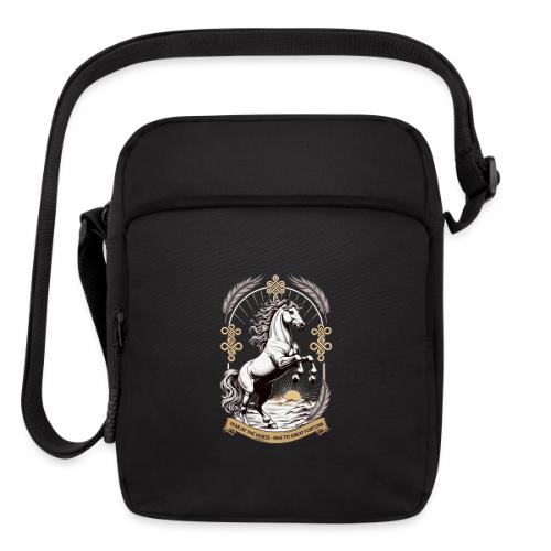 Year of the Horse Rearing T Shirt, Lunar New Year - Upright Crossbody Bag
