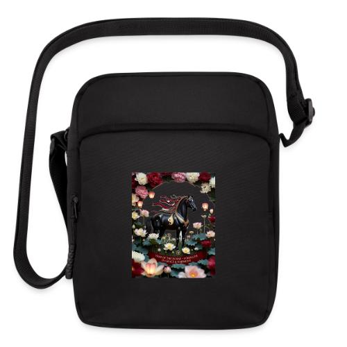Year of the Horse Harmony T Shirt, Lunar New Year - Upright Crossbody Bag