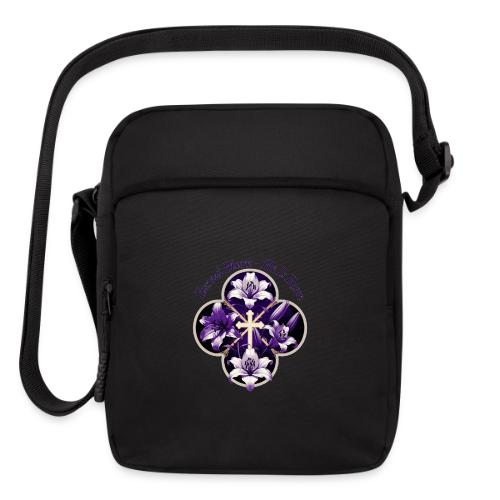 Easter Eternal Bloom Lily Crown T Shirt, Gift - Upright Crossbody Bag