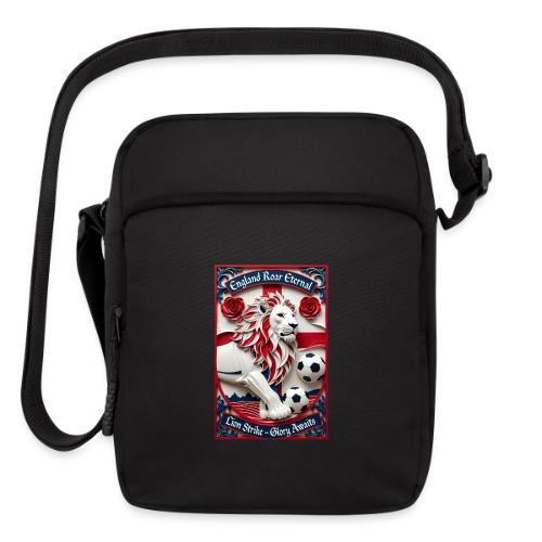 England Lion Soccer T Shirt, Football Pride Gift - Upright Crossbody Bag