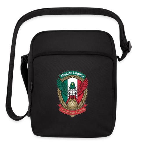 Mexico Eagle Legacy T-Shirt, Mexican Pride Gift - Upright Crossbody Bag