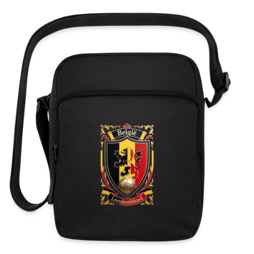 Belgium Lion Crest T-Shirt, Belgian Flag Gift - Upright Crossbody Bag
