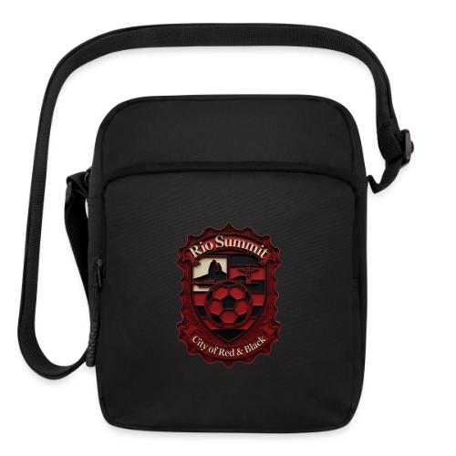 Flamengo Scarlet Summit T-Shirt, Football Gift - Upright Crossbody Bag