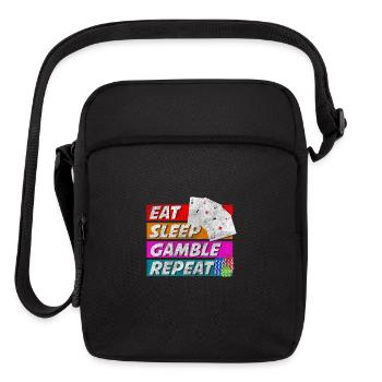 Card Game Casino Win - Upright Crossbody Bag - black - Front