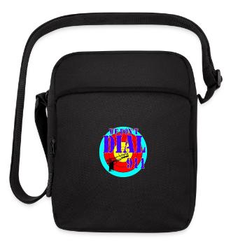 We dont dial 911 - Upright Crossbody Bag - black - Front