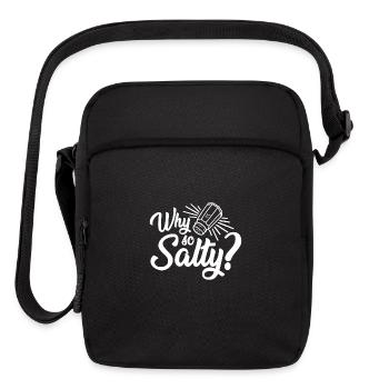 Why So Salty - Upright Crossbody Bag - black - Front