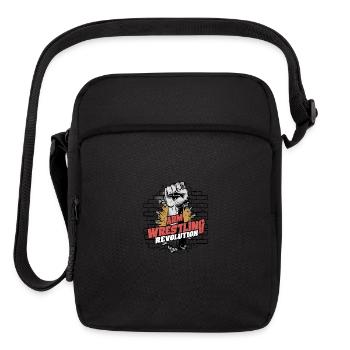 Arm Wrestling Tactics Arm wrestling Fun - Upright Crossbody Bag - black - Front