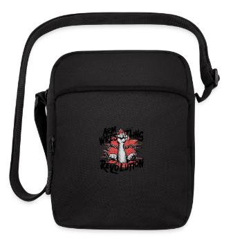 Arm Wrestling Tactics Arm wrestling Fun - Upright Crossbody Bag - black - Front