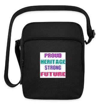 Proud Heritage Smart Future - Upright Crossbody Bag - black - Front