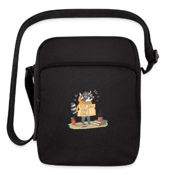 Test day vibes only - Upright Crossbody Bag - black - Front
