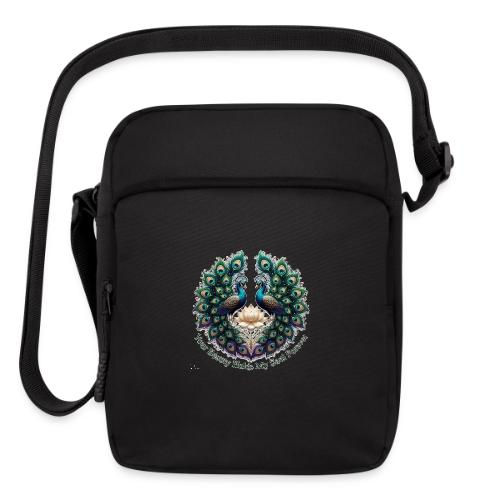 Your Beauty Holds My Soul Peacock Gifts T-Shirt - Upright Crossbody Bag