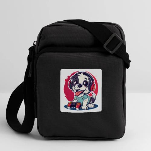 Puppy: Playful Paws Gaming Buddy - Upright Crossbody Bag