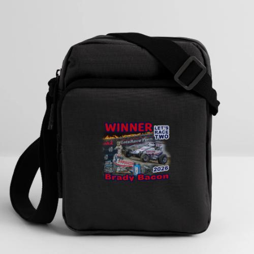Brady Bacon #LetsRaceTwo Winner - Upright Crossbody Bag