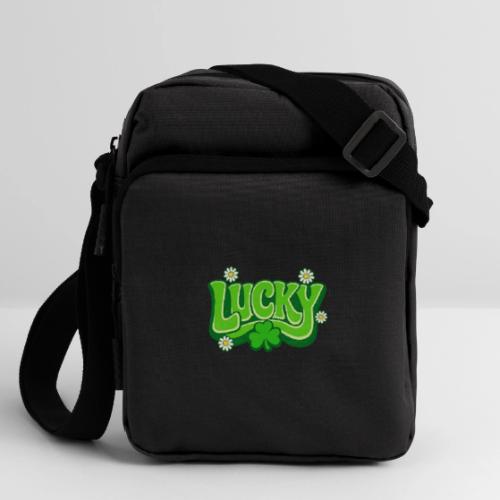 Lucky 70s Retro T-Shirt - Upright Crossbody Bag