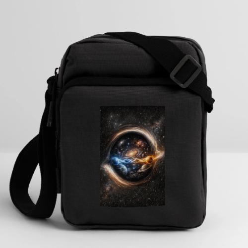 EntangledPhotonsWormhole - Upright Crossbody Bag