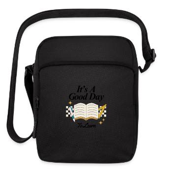 It's a Good Day to Learn – Back to School Vibes - Upright Crossbody Bag - black - Front
