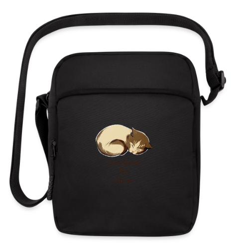 I Was Normal Three Cats Ago Funny Cat T-Shirt - Upright Crossbody Bag