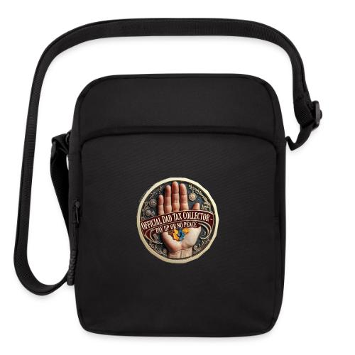 Dad Tax Collector Medallion T Shirt - Upright Crossbody Bag